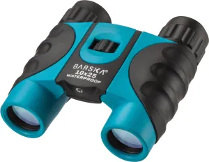 10x25 Blue WP, Blue Lens, CP