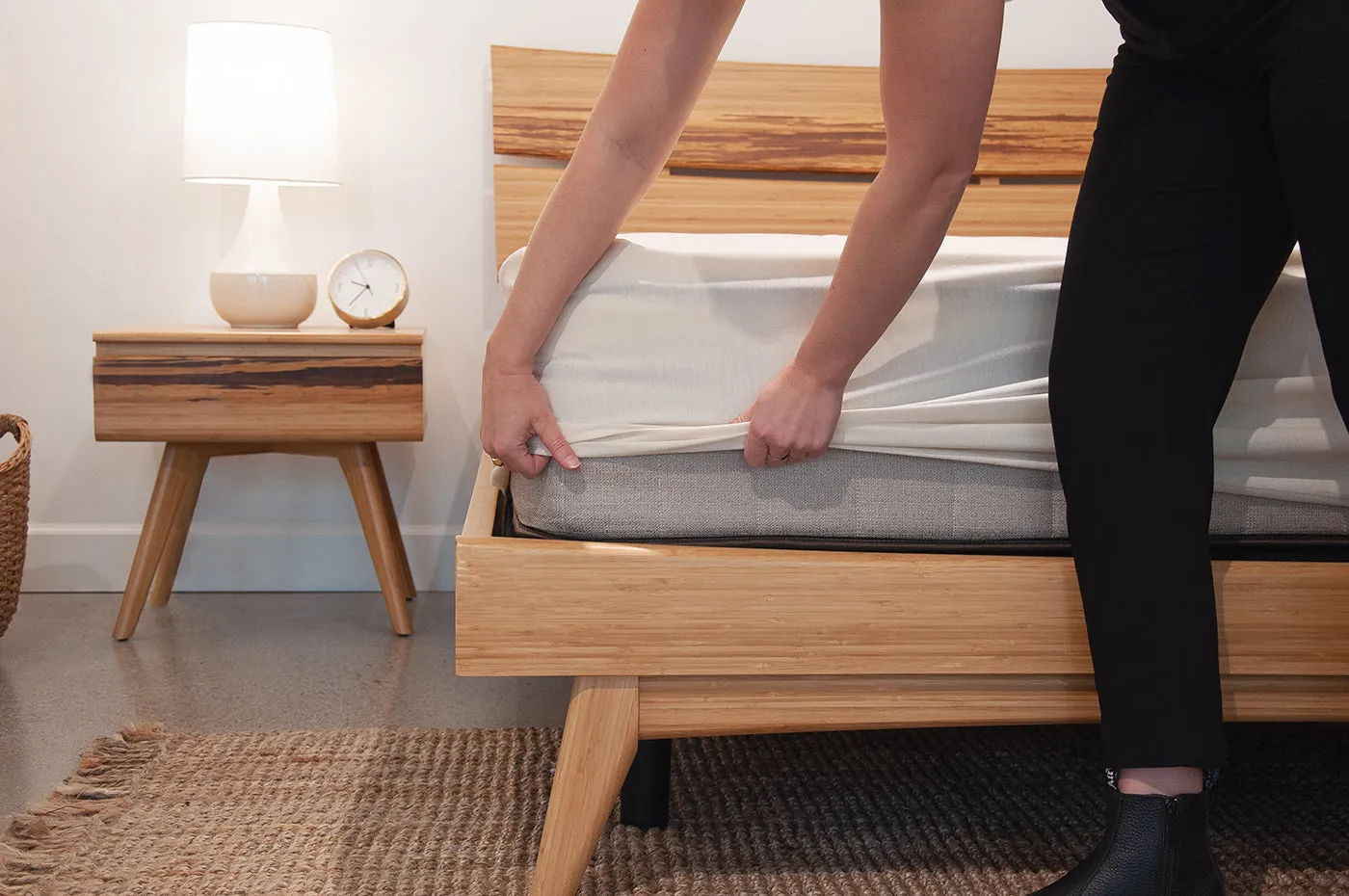 15" Organic Cotton Waterproof Mattress Protector
