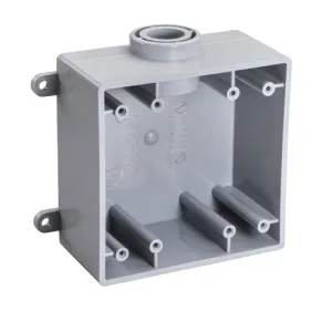 1" Weatherproof Box Two Gang FSE Type 1287 (Pack of 10)