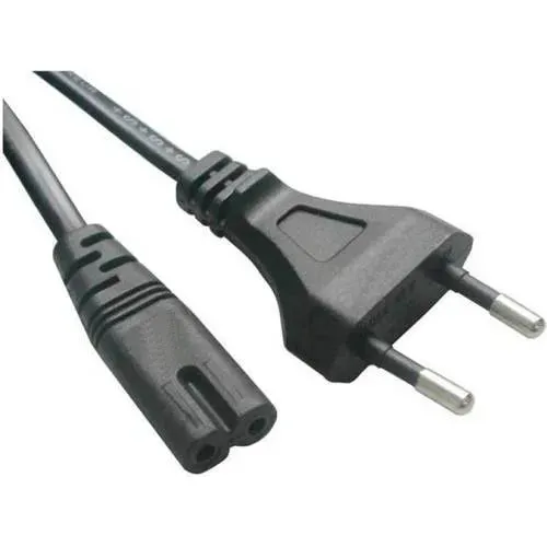 2 Pins AC Power Cord Cable 1.5M