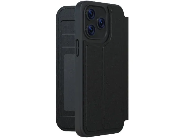 3sixT SlimFolio - iPhone 15 Pro Max - (MS)(RC) Black