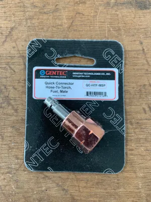 Acetylene Male quick connect fitting