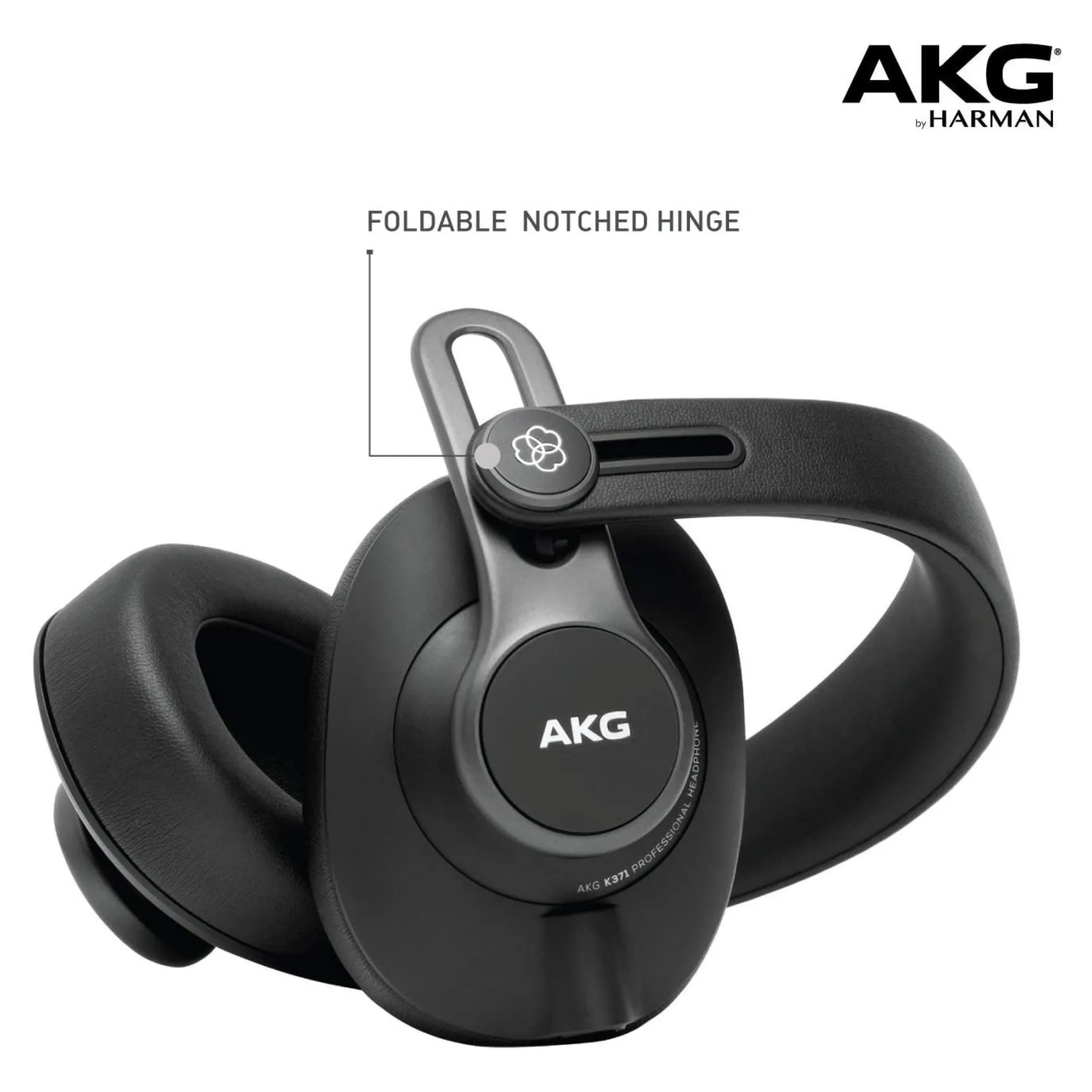 AKG K361 - Over-Ear, Closed-Back, Foldable Studio Headphones
