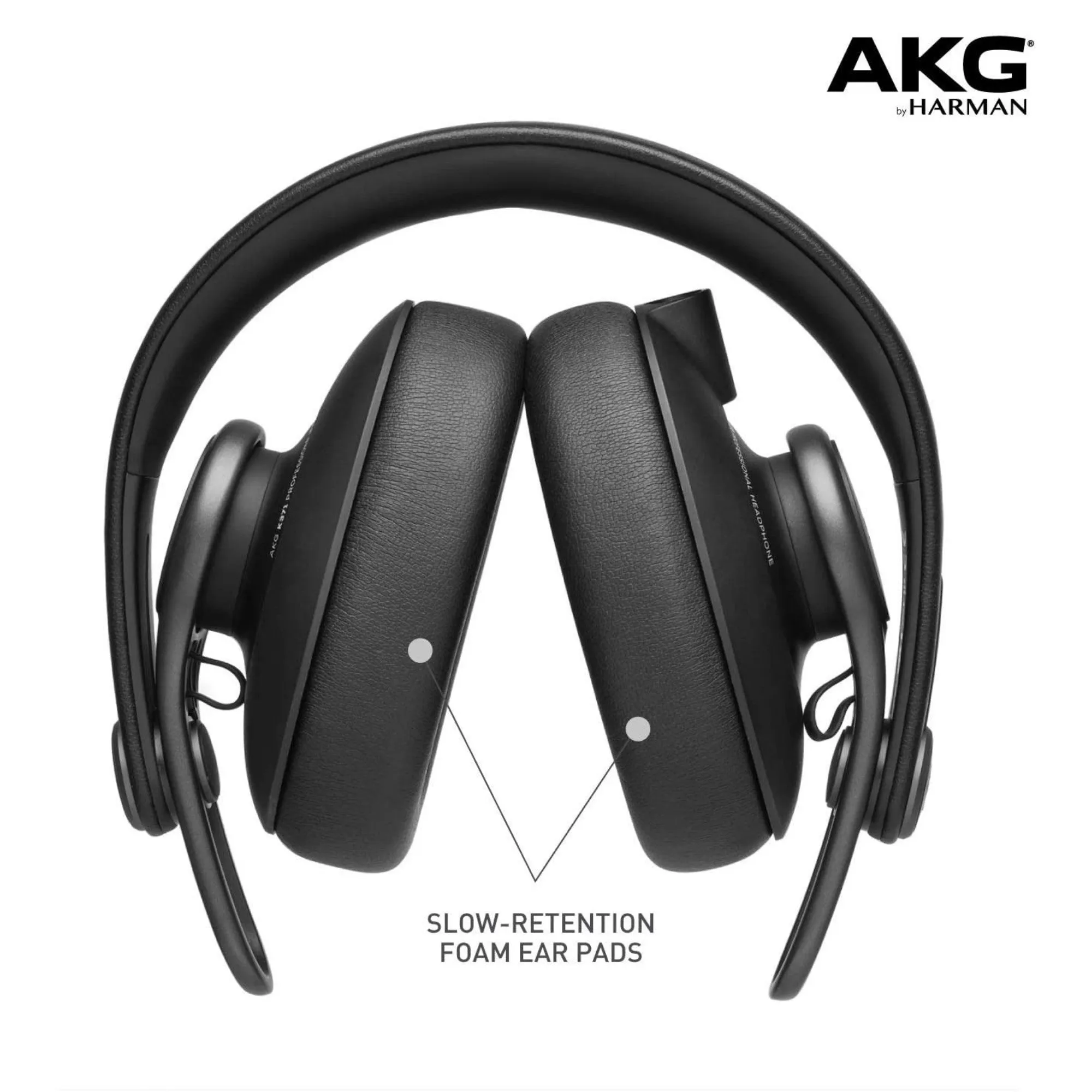 AKG K361 - Over-Ear, Closed-Back, Foldable Studio Headphones