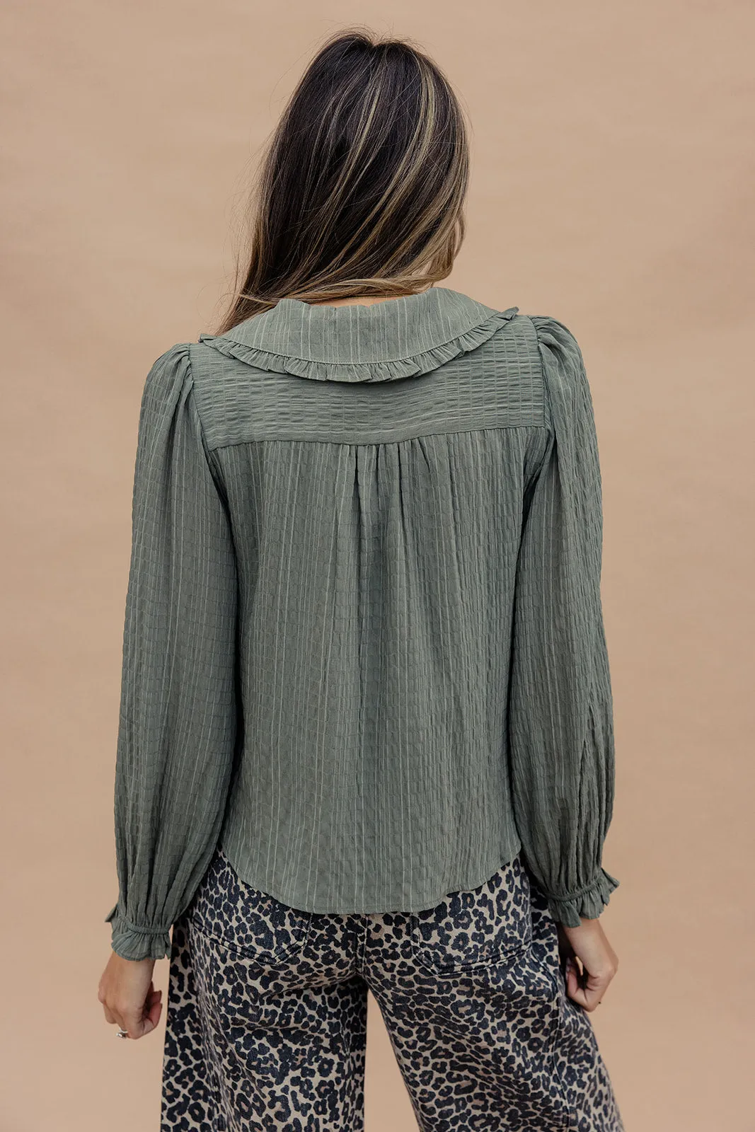 All Those Nights Button Blouse