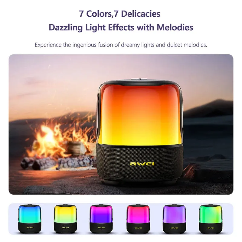 Awei TWS Powerful Bluetooth Speaker Waterproof Portable Wireless Subwoofer 40W