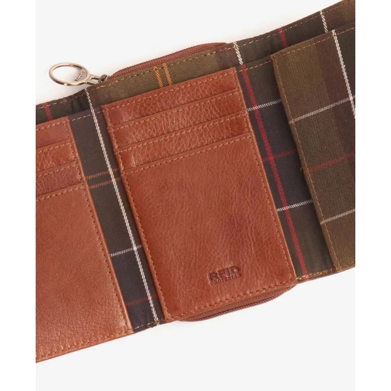 Barbour Laire Leather French Ladies Purse - Bown/Classic