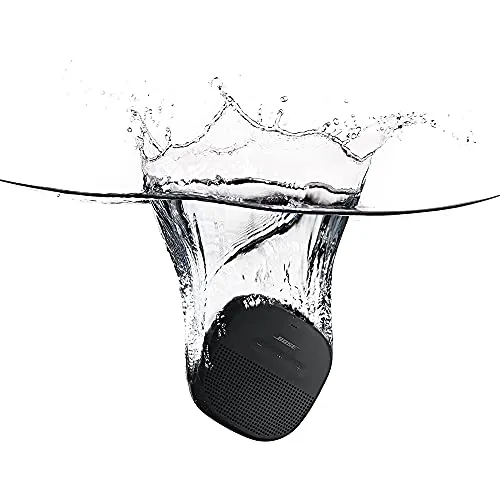 Bose SoundLink Micro Bluetooth Speaker: Small Portable Waterproof Speaker With Microphone, Black