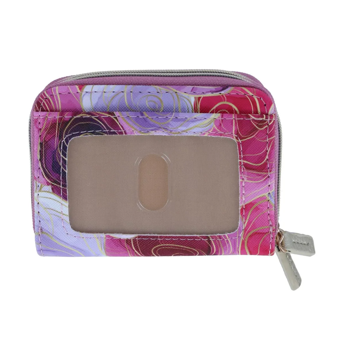 Buxton Women's Stylish Colored Multi Card Case Wizard Wallet