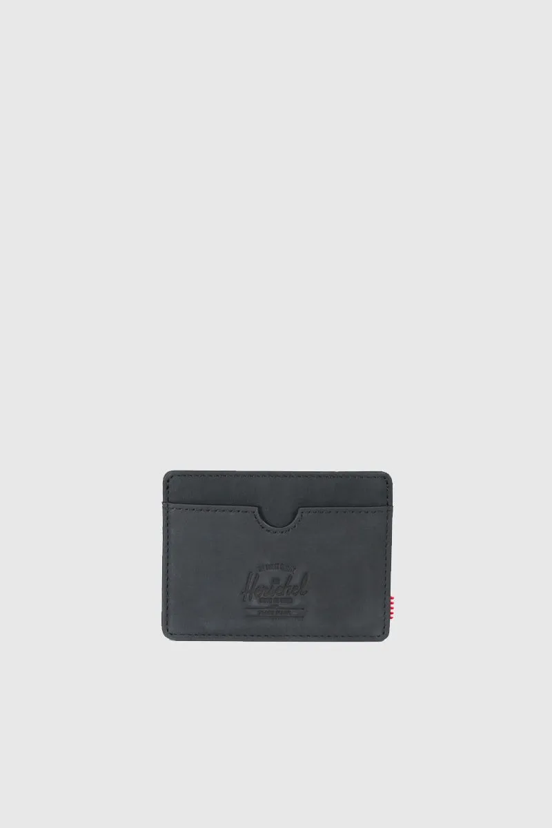 Charlie Wallet - Black Leather
