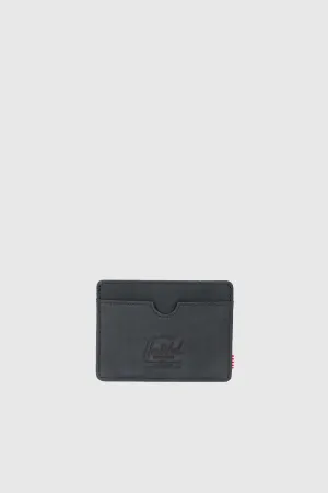 Charlie Wallet - Black Leather