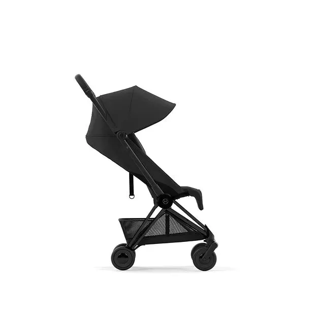 COYA Stroller - Matte Black   Sepia Black