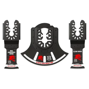 Diablo Universal Bi-Metal Oscillating Blade Set (3 Pack)
