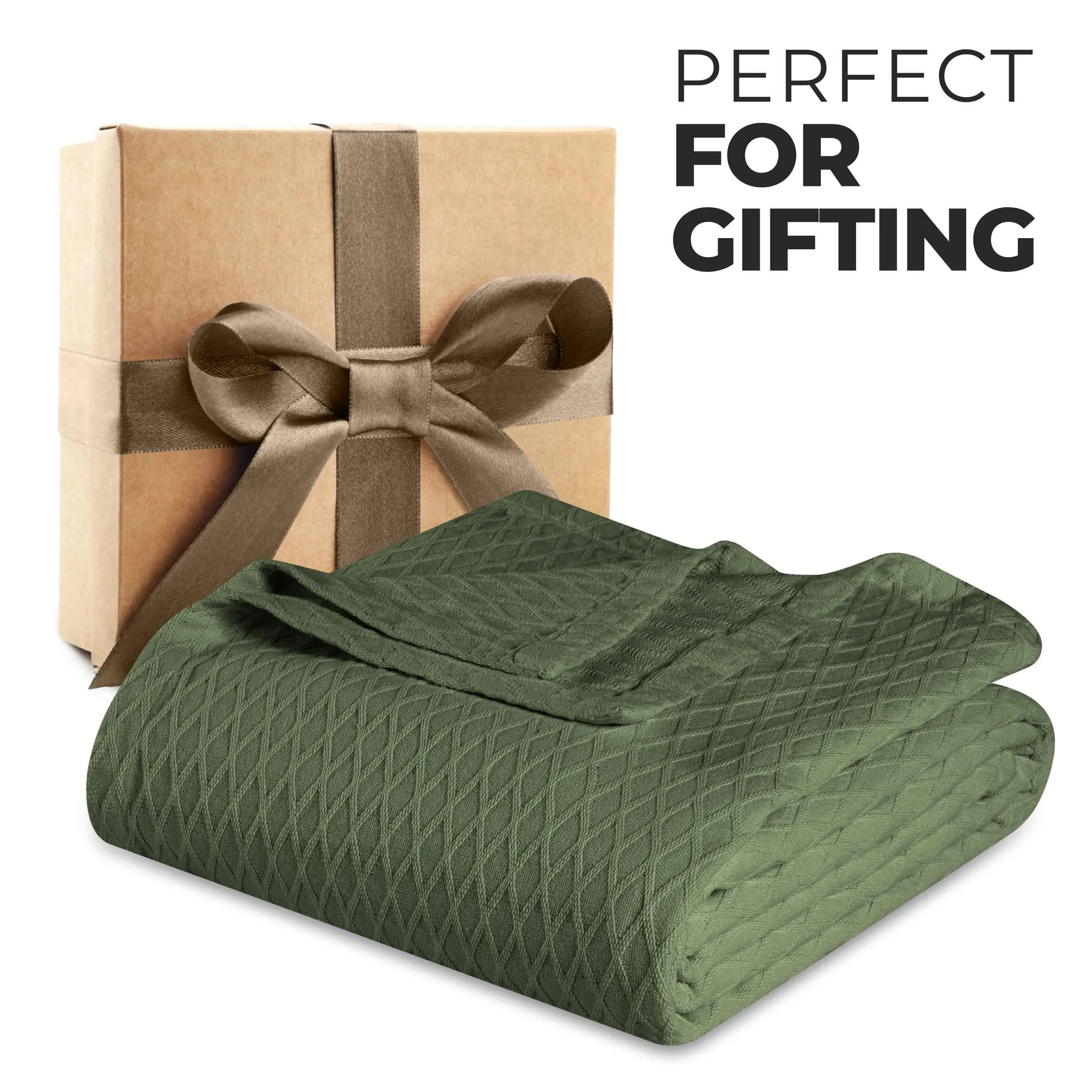 Diamond All-Season Cotton Blanket