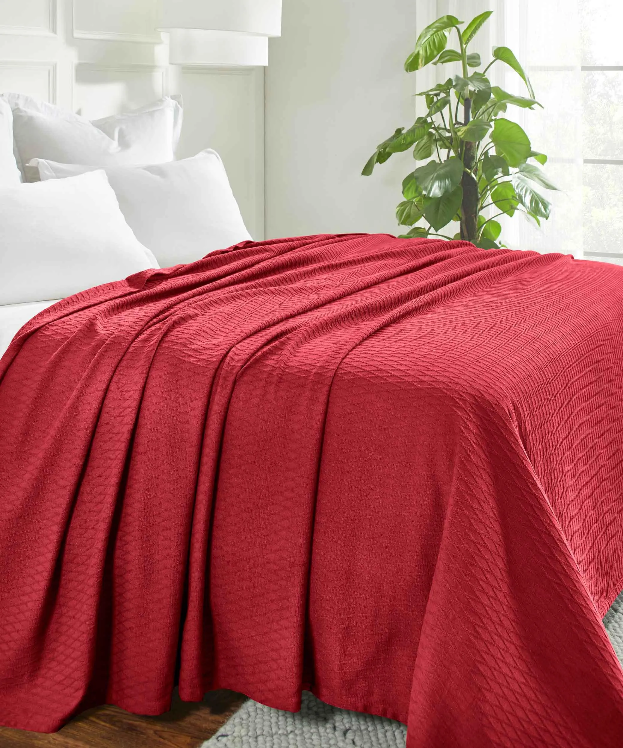 Diamond All-Season Cotton Blanket