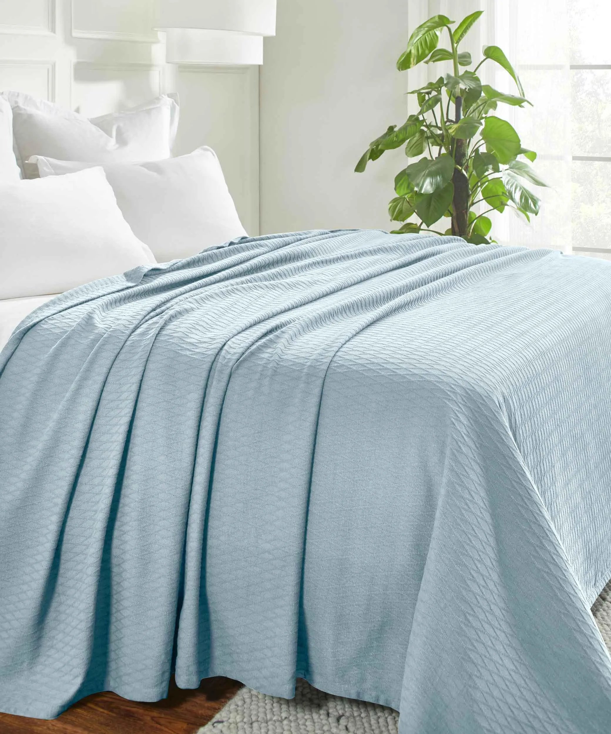 Diamond All-Season Cotton Blanket