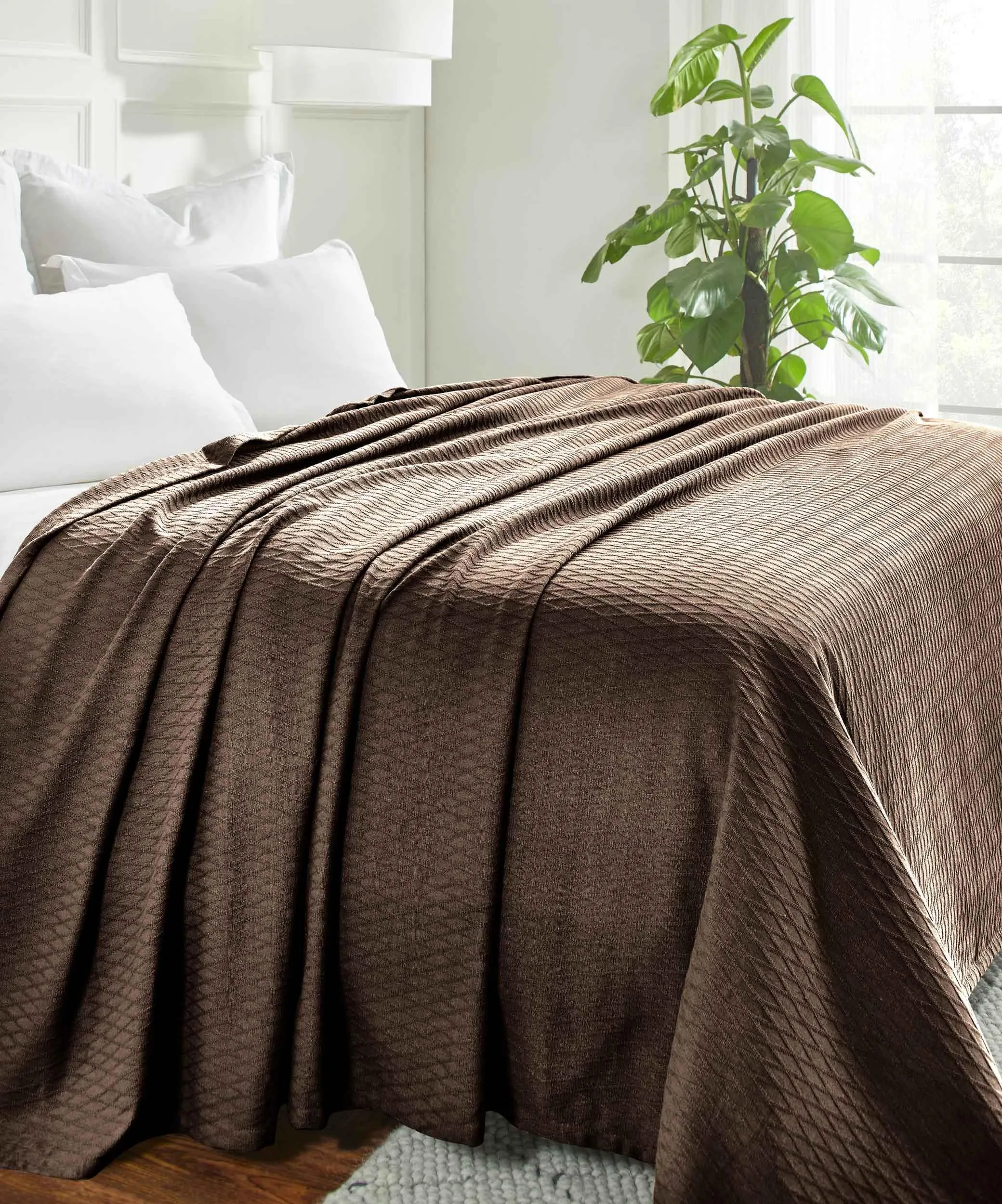 Diamond All-Season Cotton Blanket