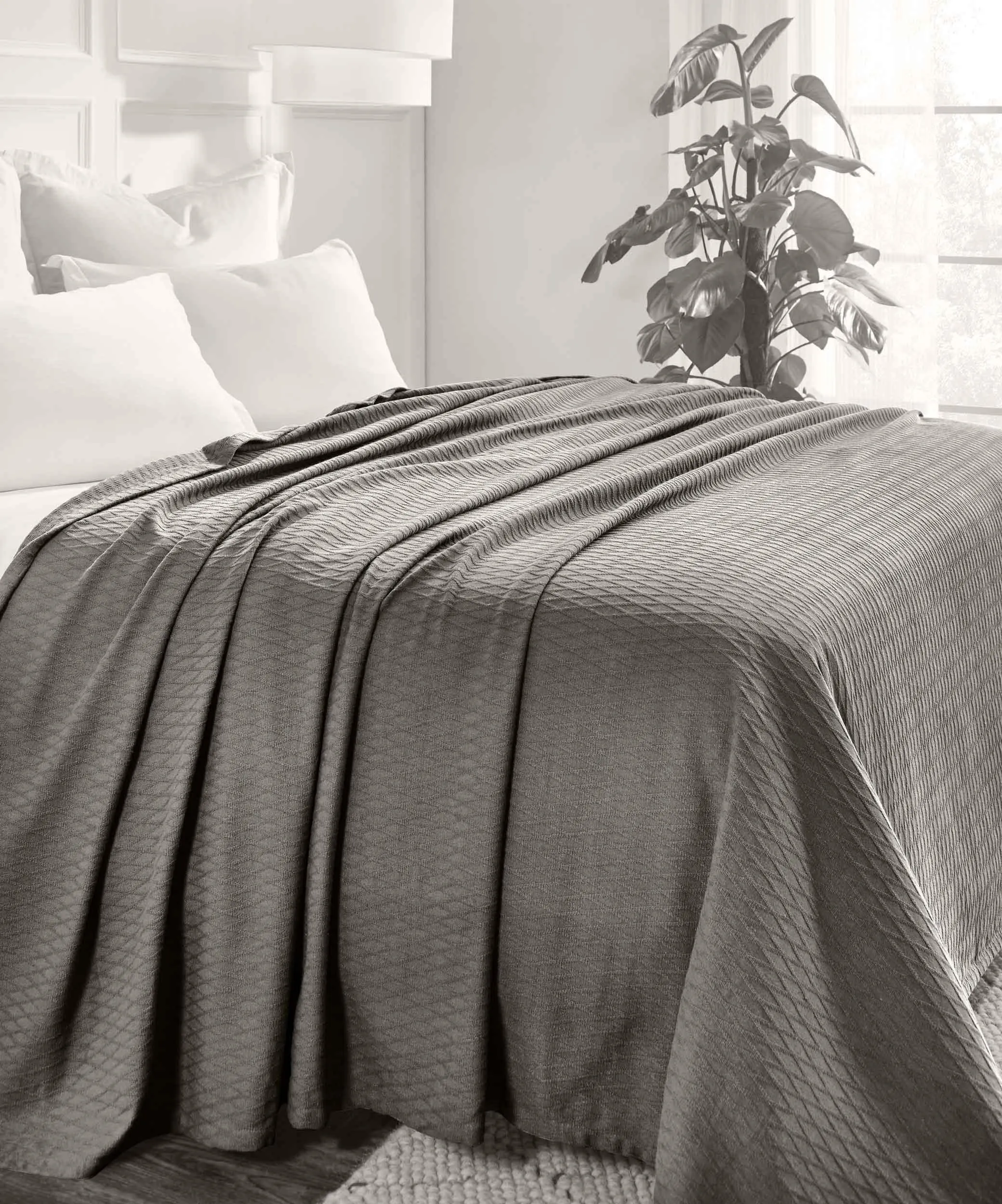 Diamond All-Season Cotton Blanket