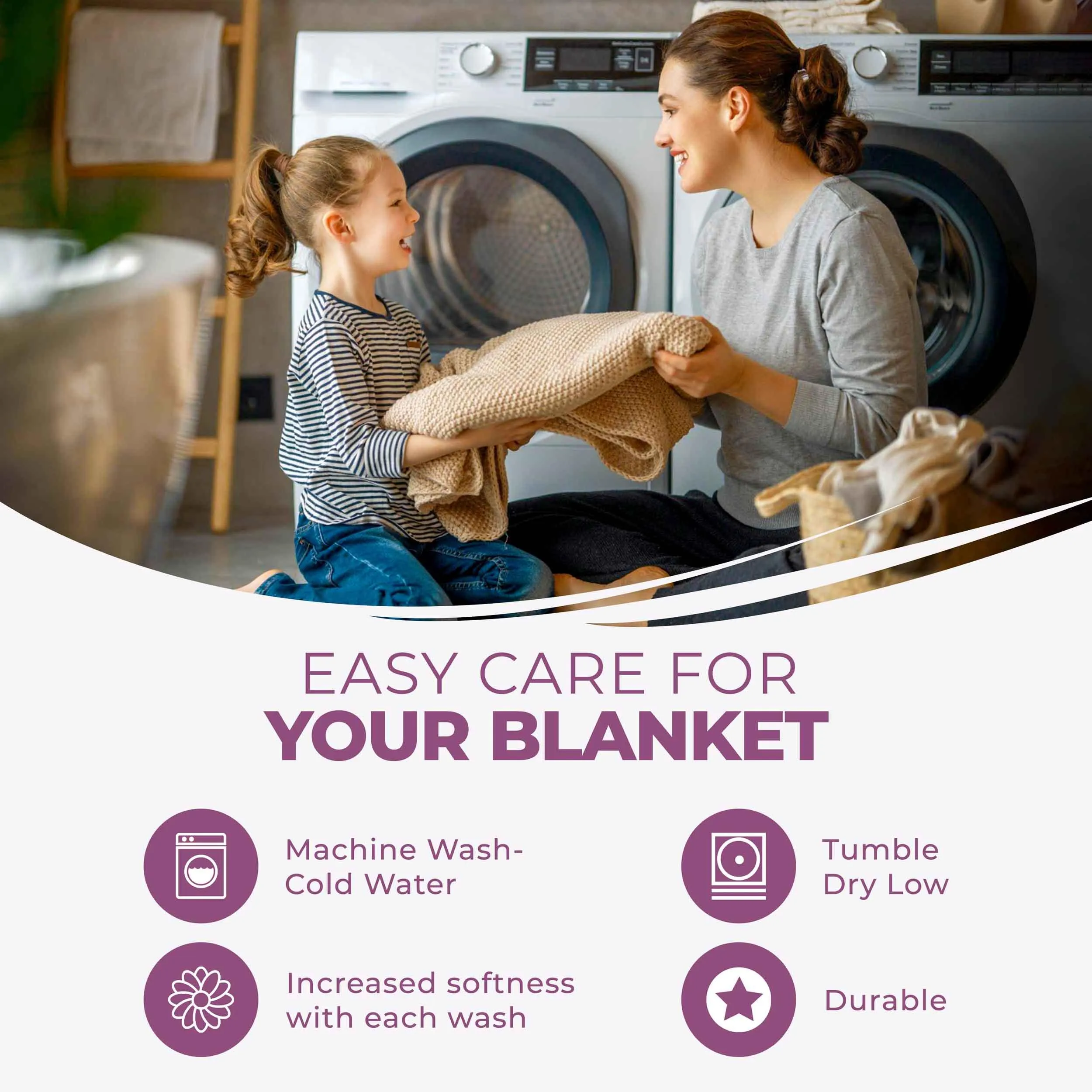 Diamond All-Season Cotton Blanket
