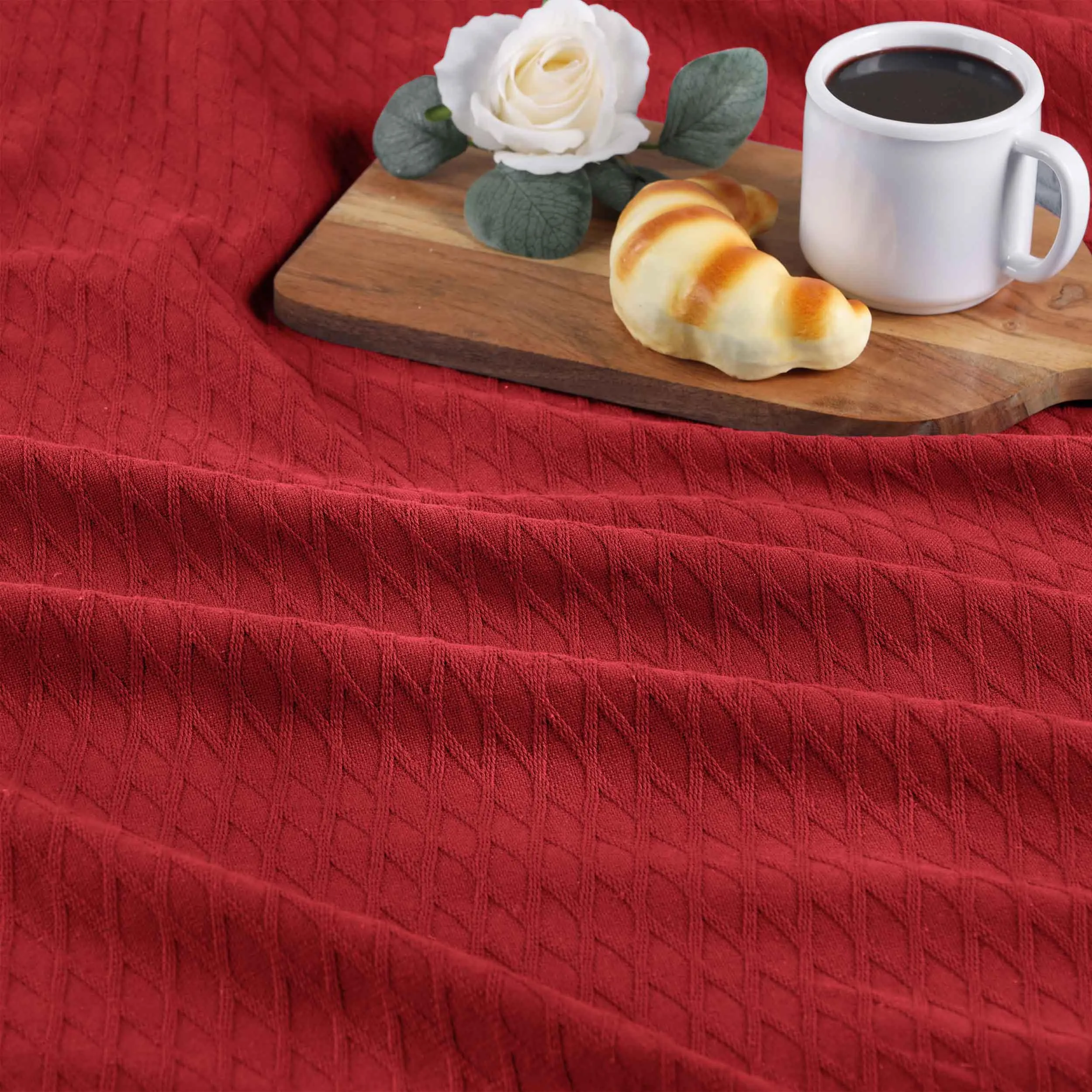 Diamond All-Season Cotton Blanket