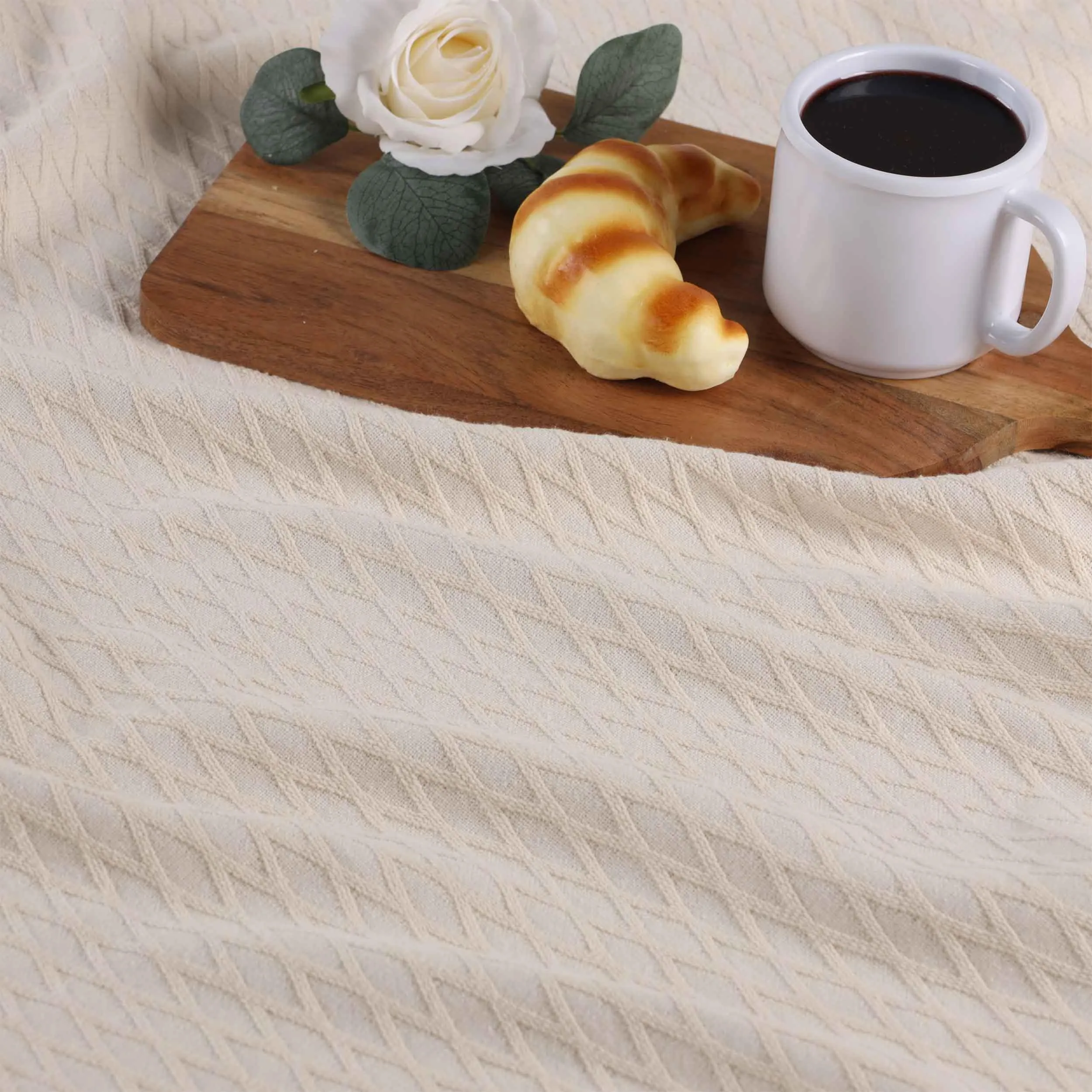 Diamond All-Season Cotton Blanket