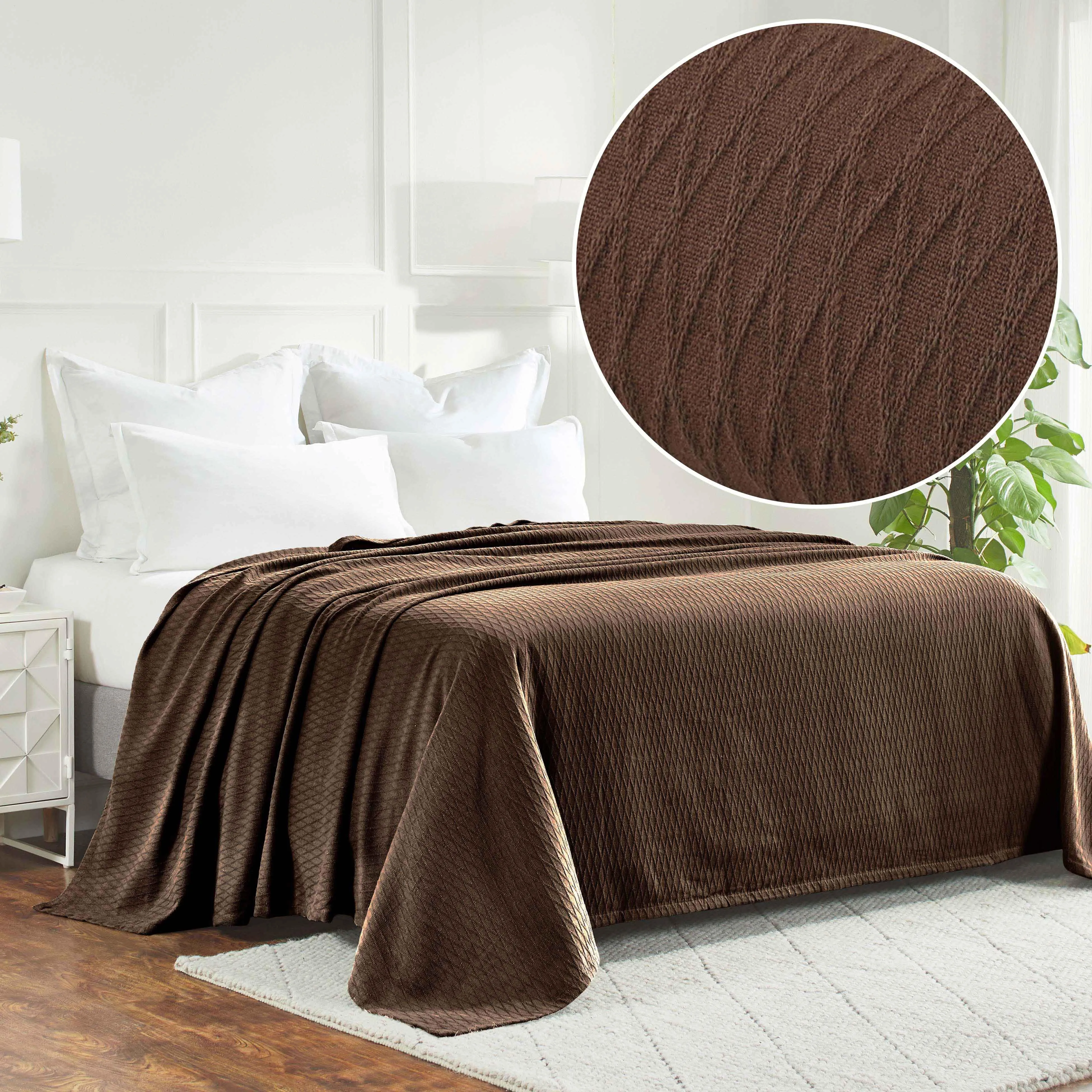 Diamond All-Season Cotton Blanket