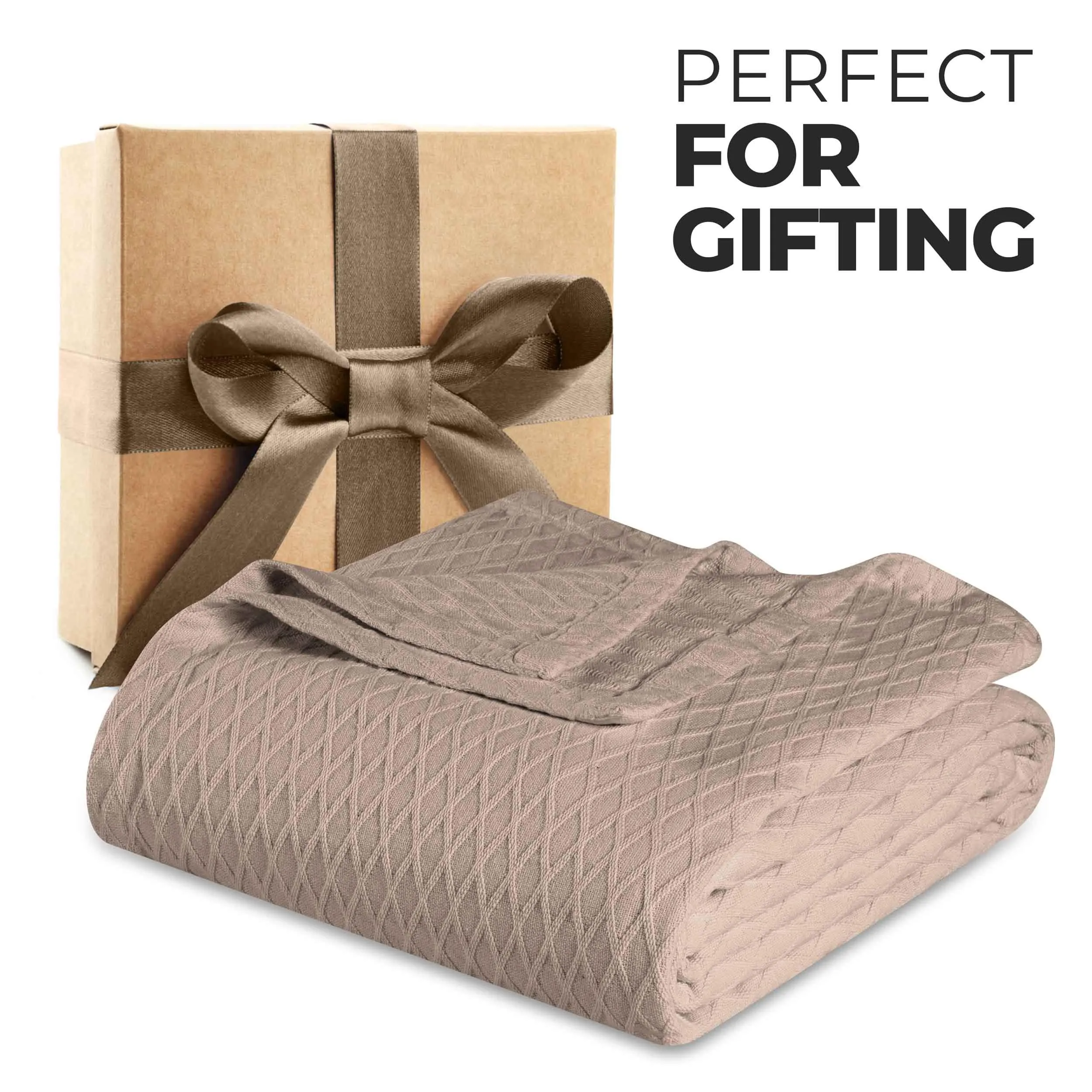 Diamond All-Season Cotton Blanket