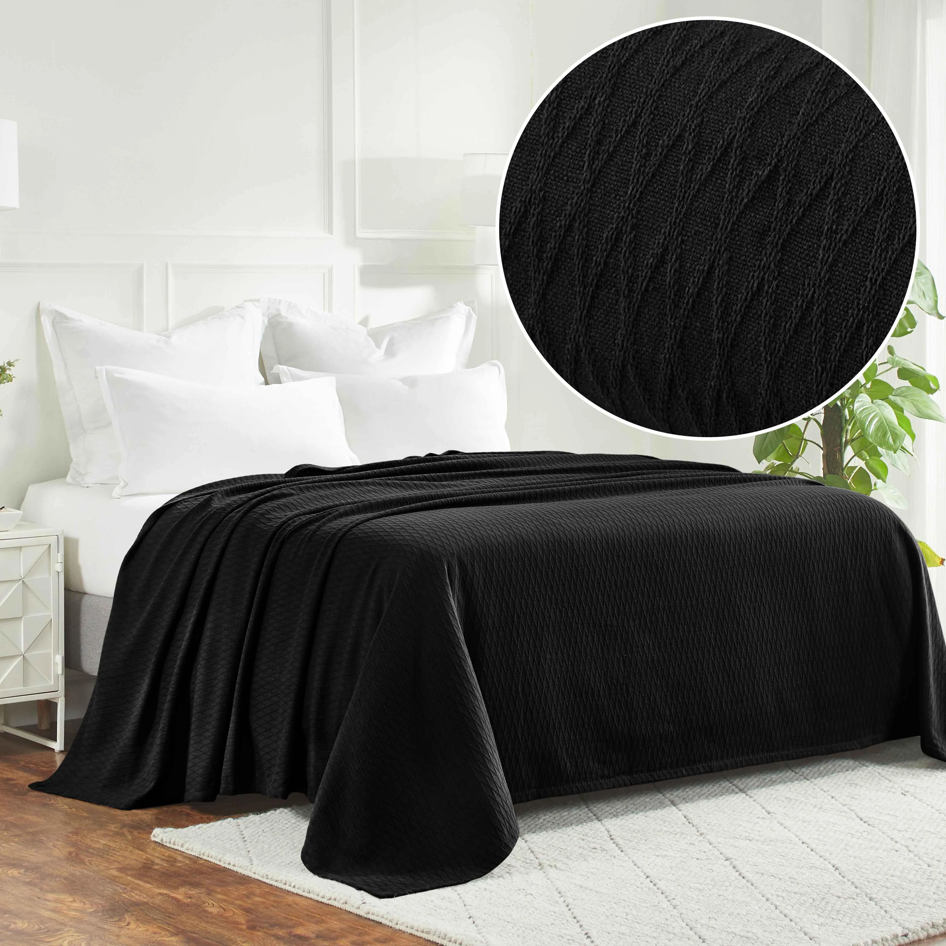 Diamond All-Season Cotton Blanket