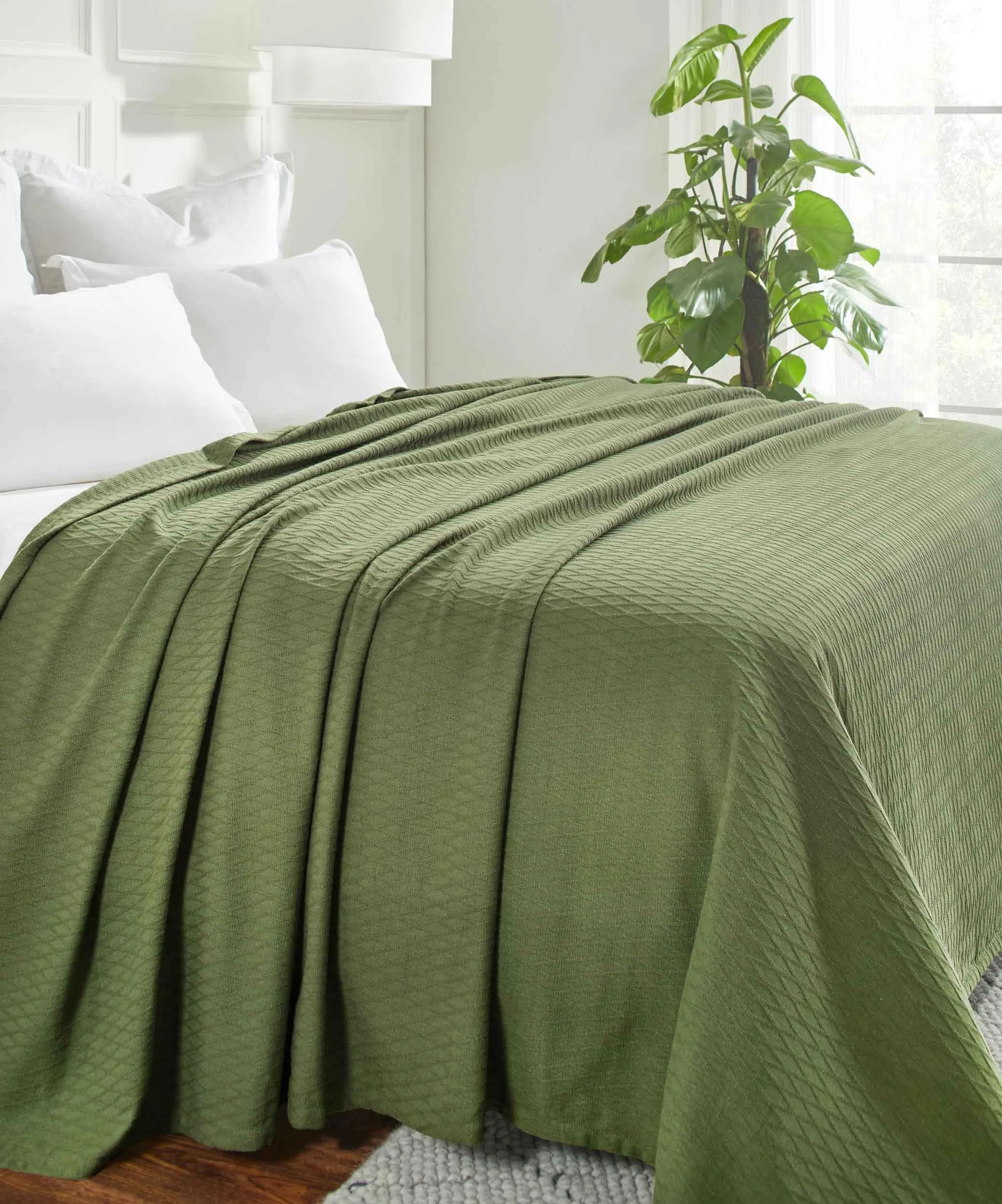 Diamond All-Season Cotton Blanket