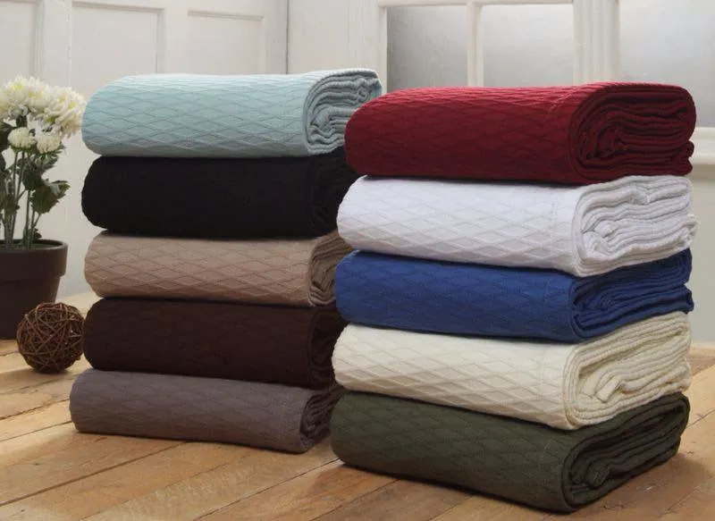 Diamond All-Season Cotton Blanket