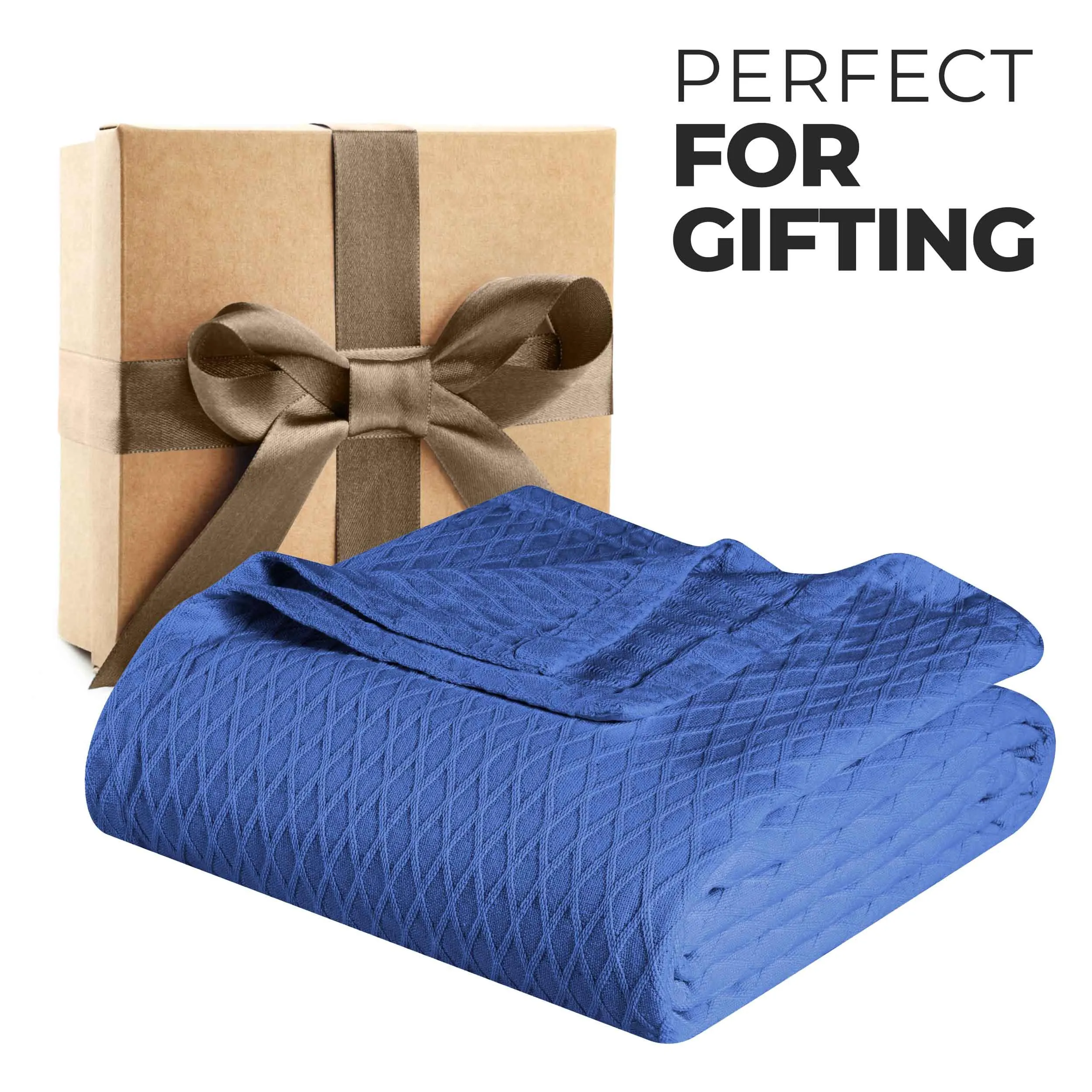 Diamond All-Season Cotton Blanket