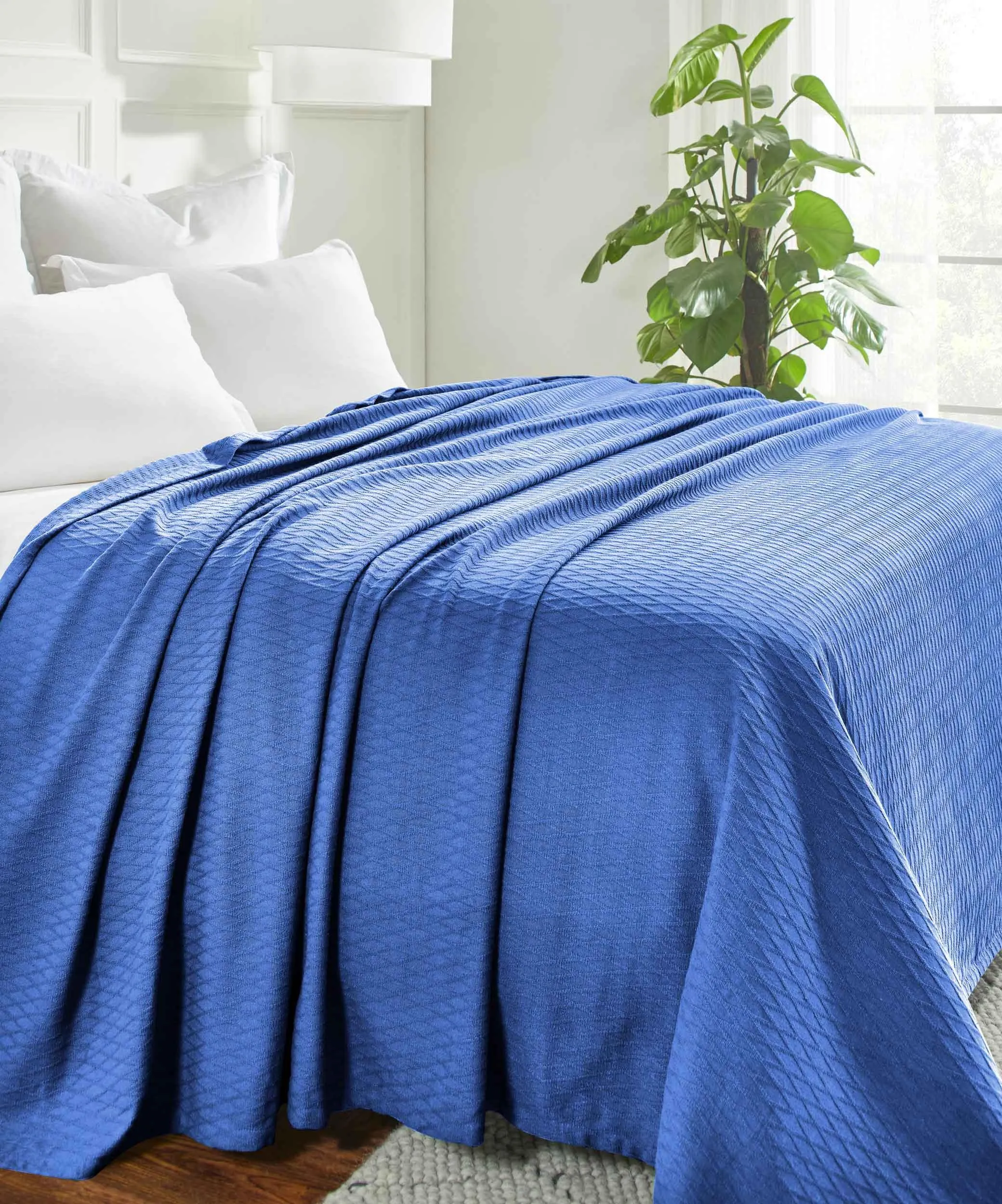 Diamond All-Season Cotton Blanket