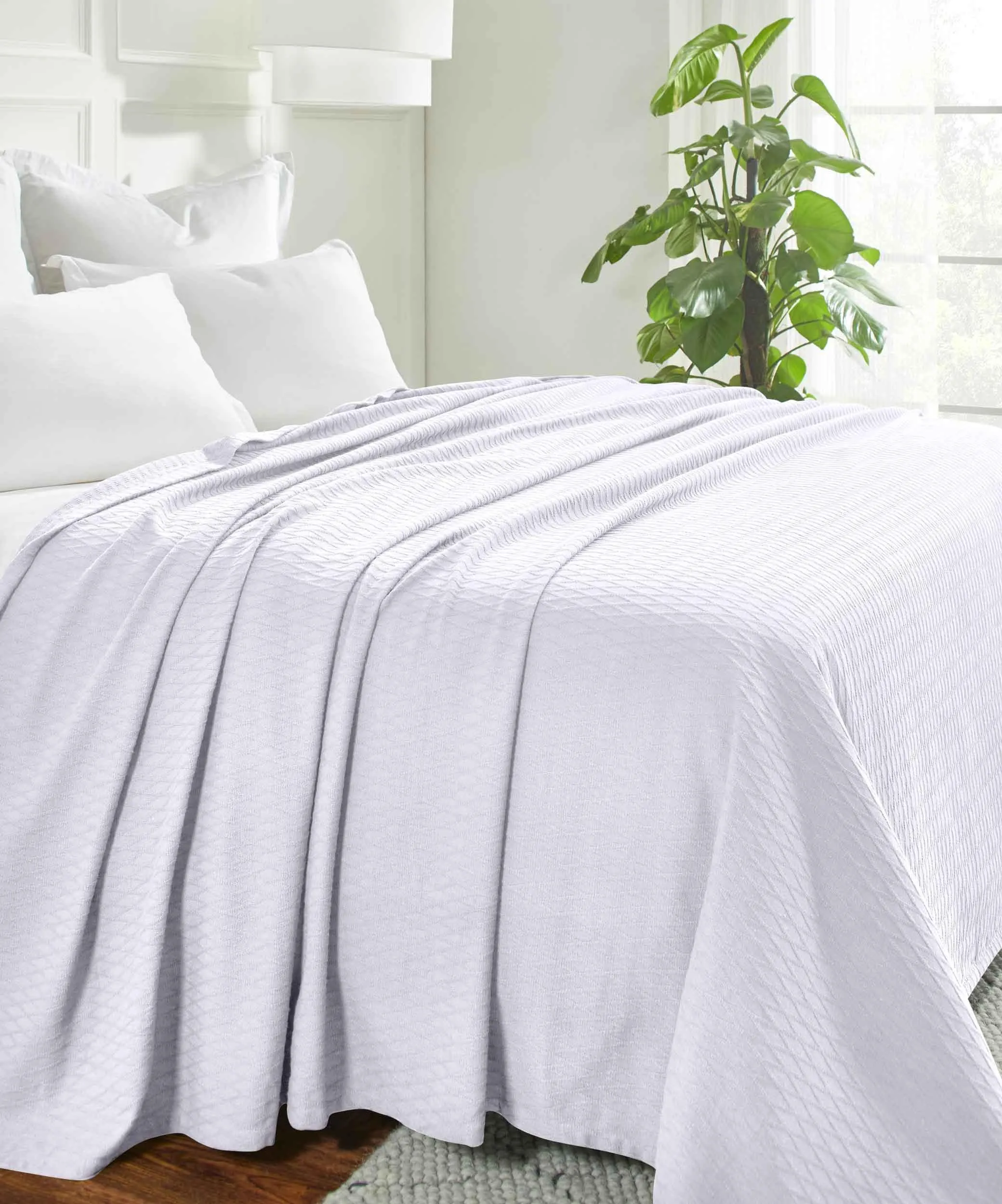 Diamond All-Season Cotton Blanket