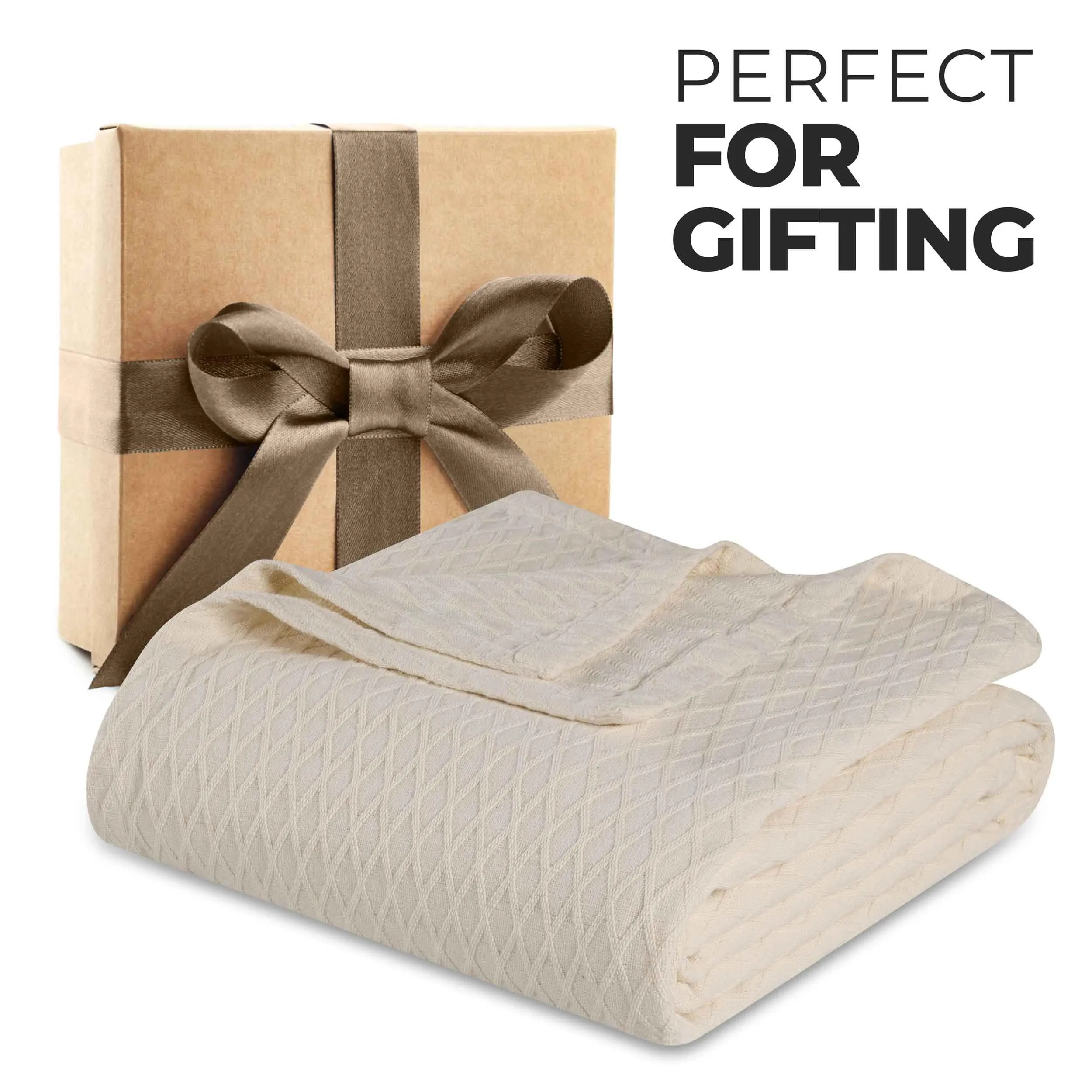 Diamond All-Season Cotton Blanket