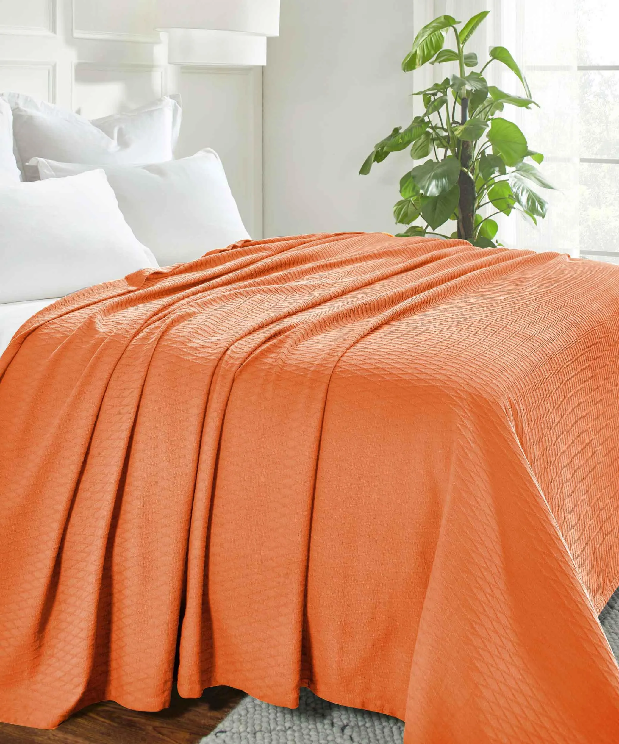 Diamond All-Season Cotton Blanket