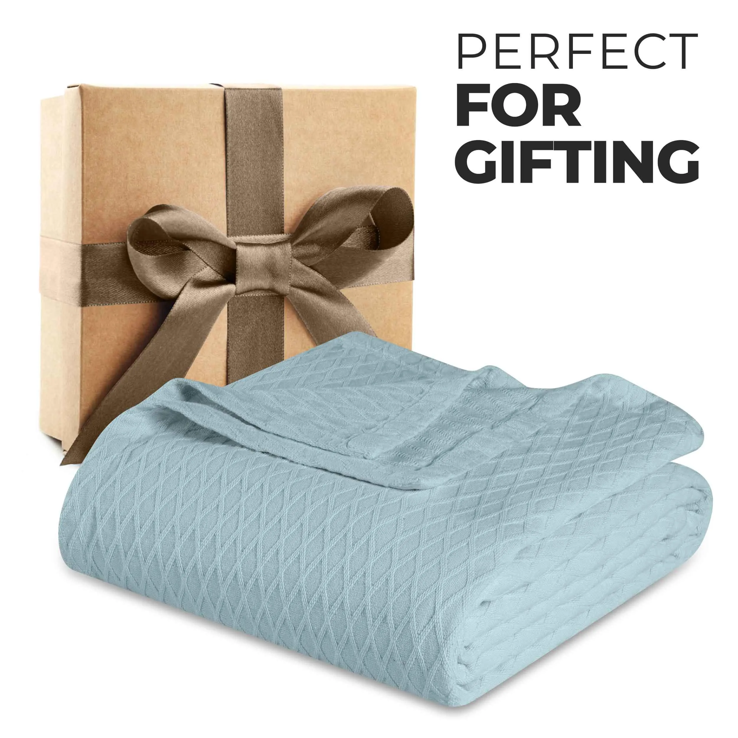 Diamond All-Season Cotton Blanket