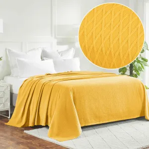 Diamond All-Season Cotton Blanket