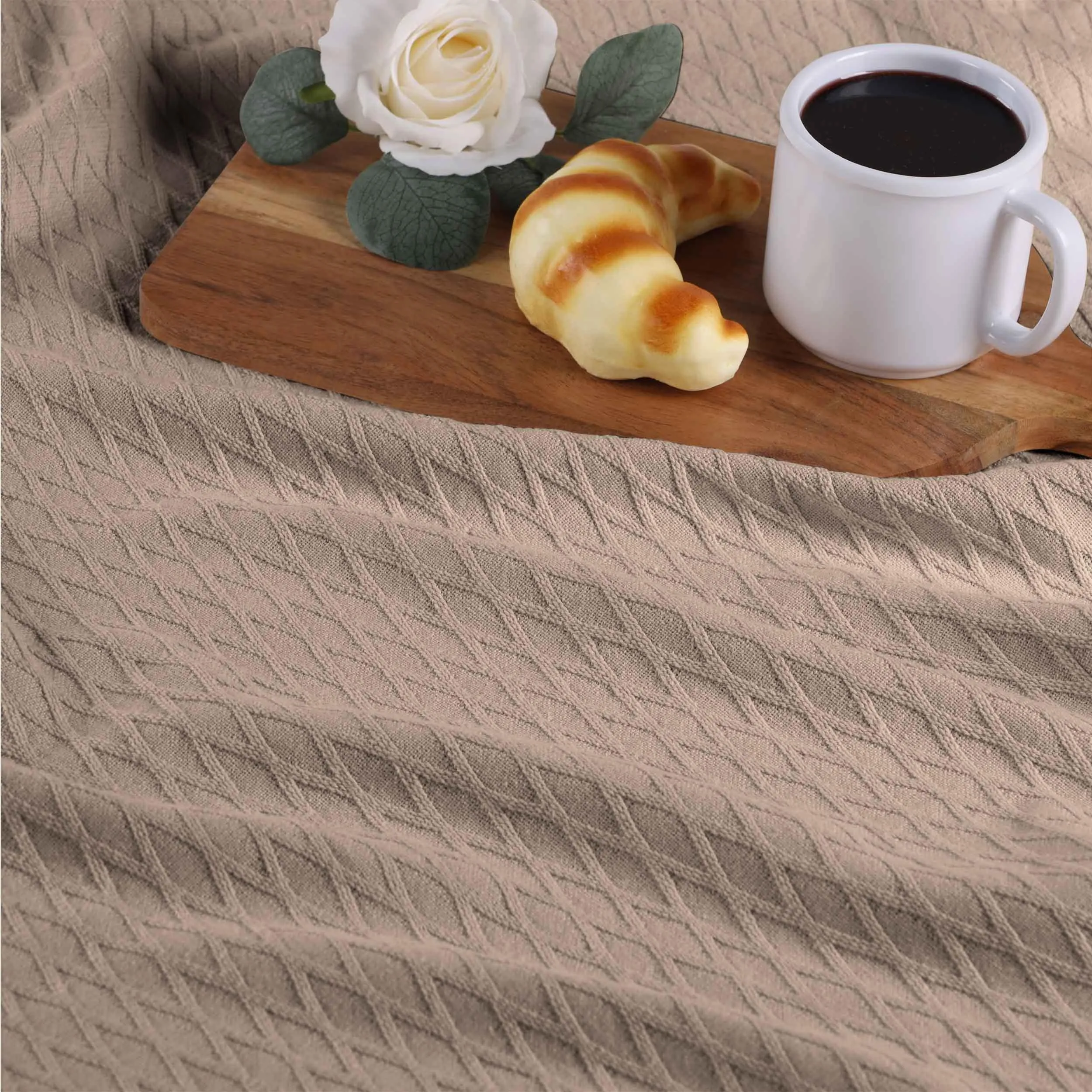 Diamond All-Season Cotton Blanket