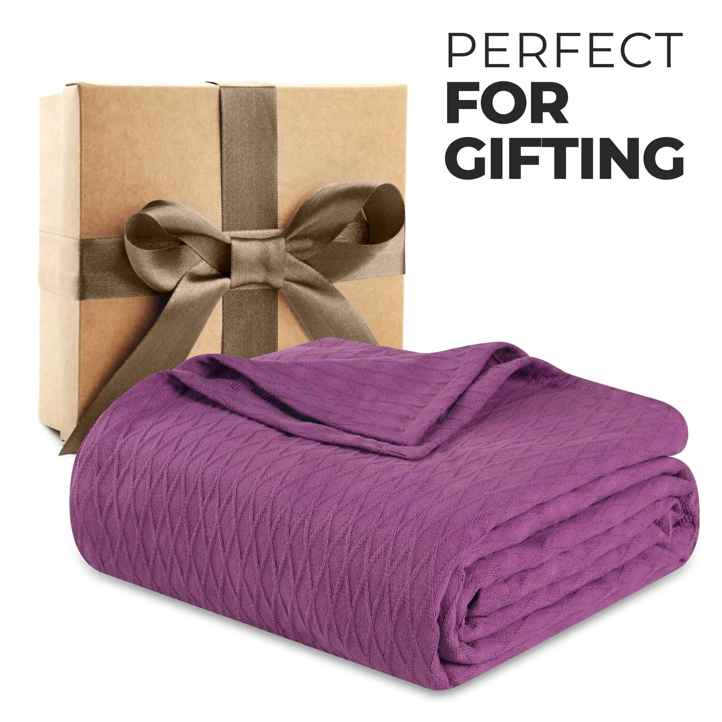 Diamond All-Season Cotton Blanket