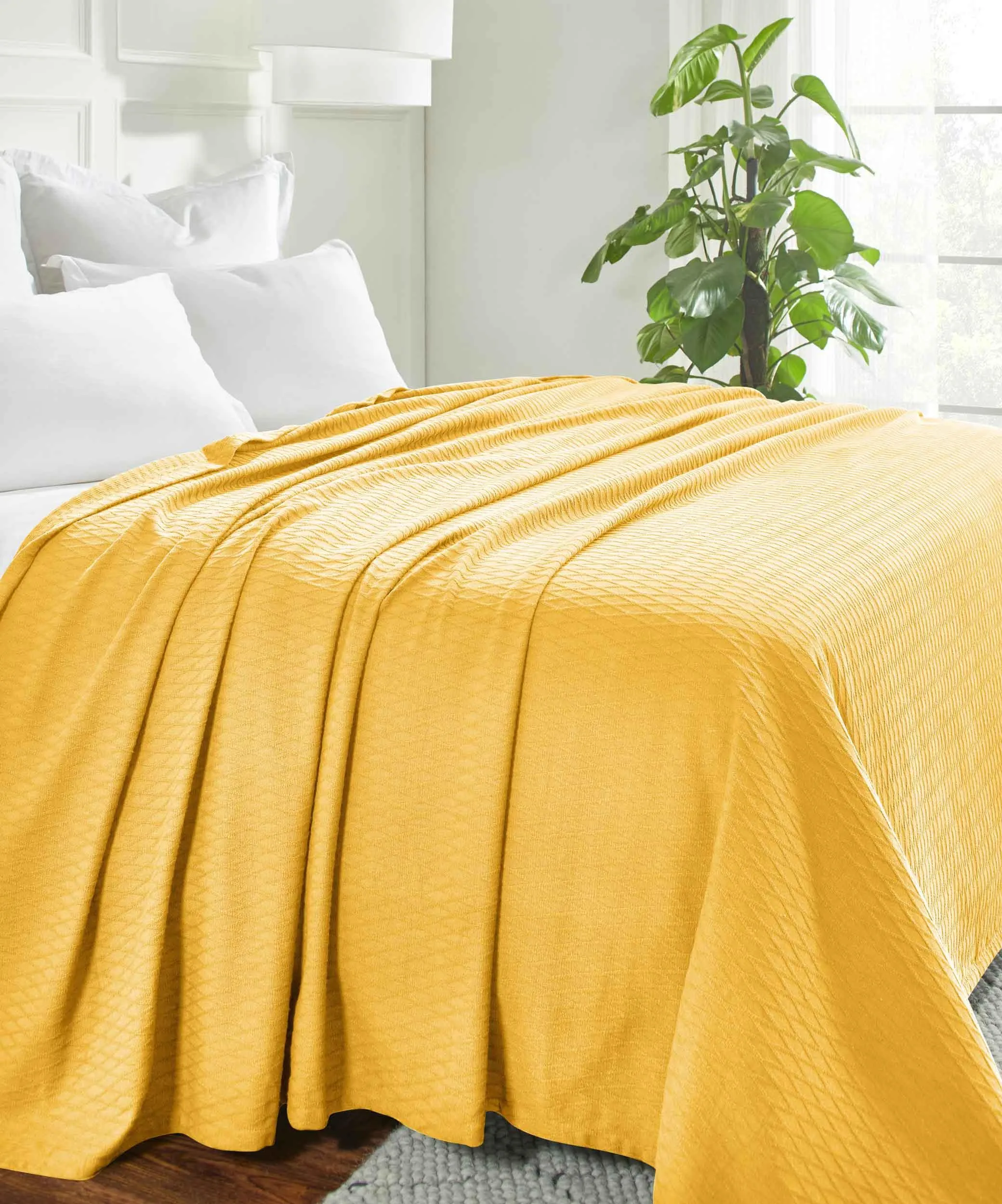 Diamond All-Season Cotton Blanket