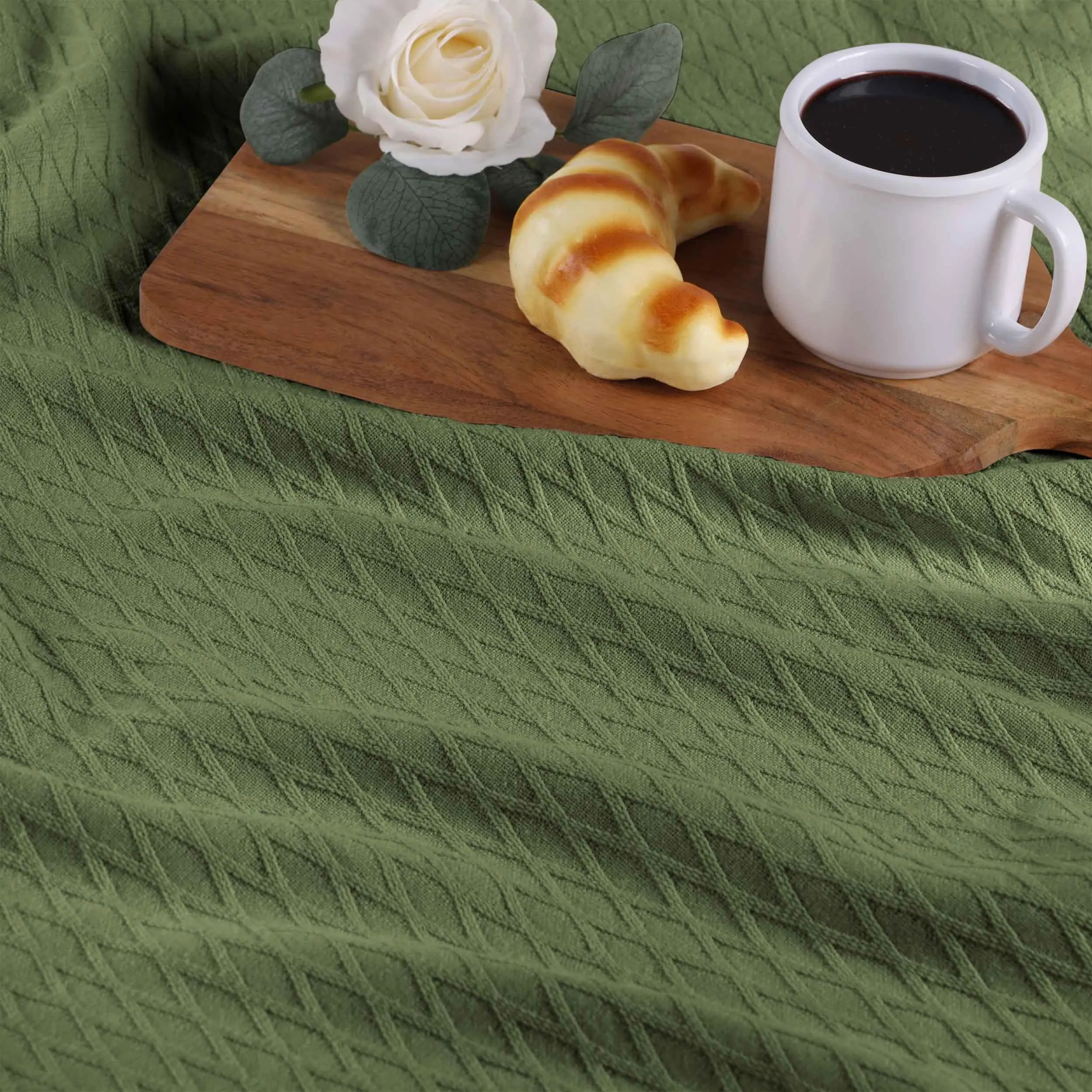 Diamond All-Season Cotton Blanket