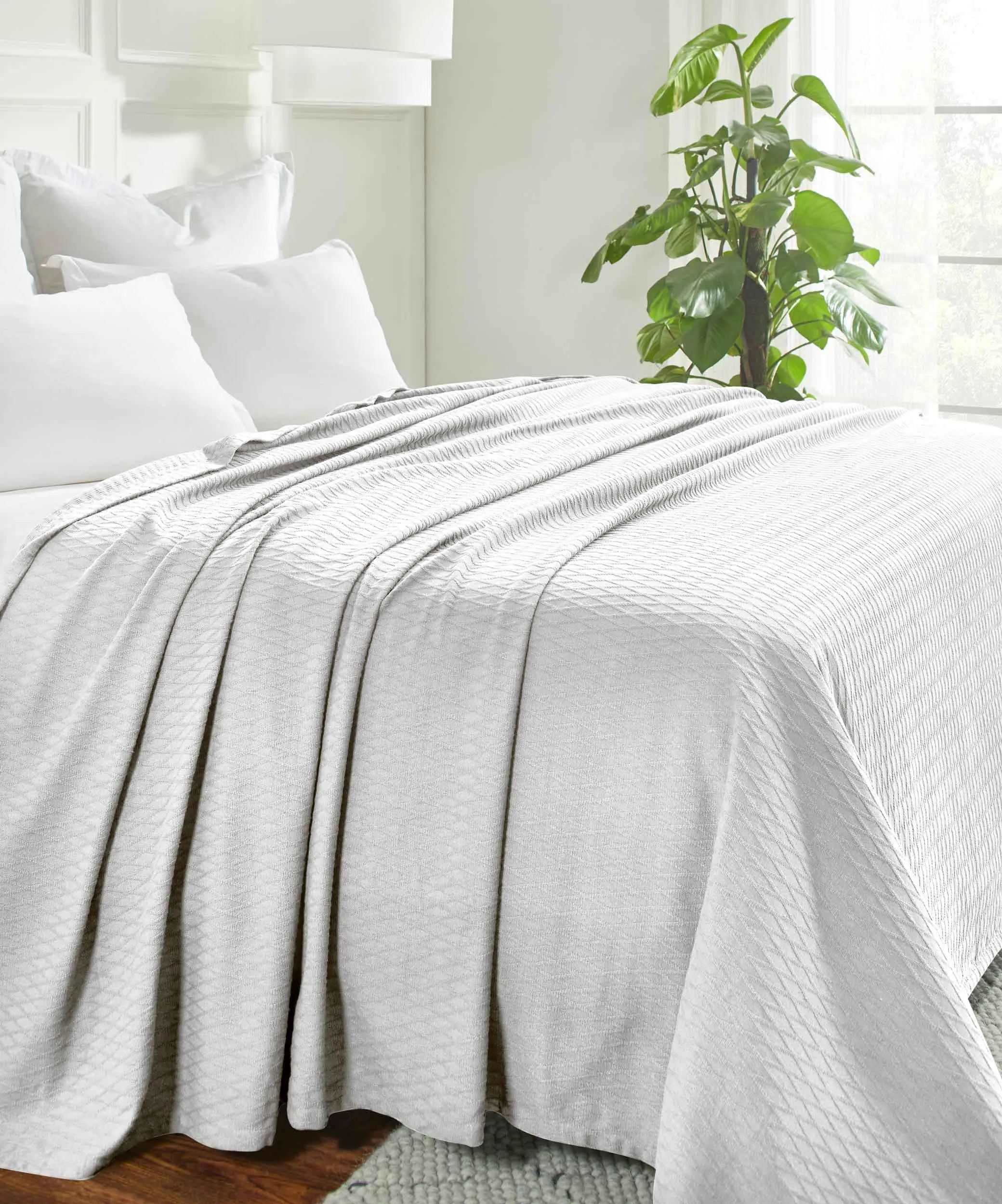 Diamond All-Season Cotton Blanket