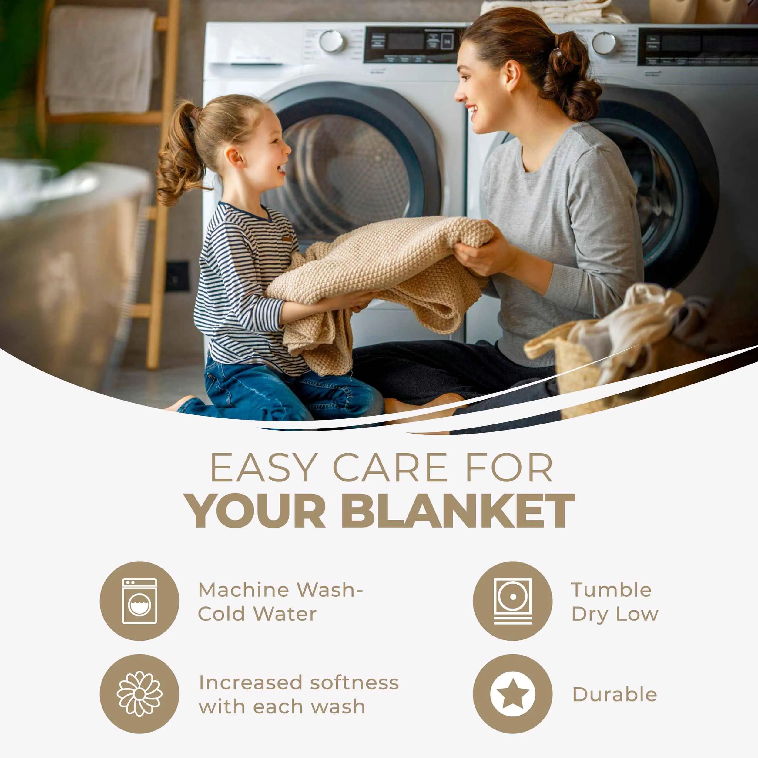 Diamond All-Season Cotton Blanket