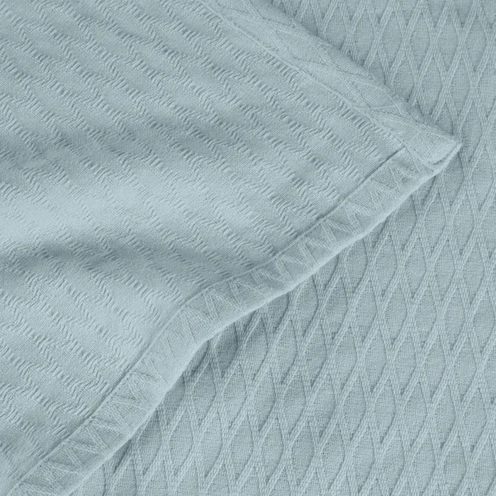 Diamond All-Season Women Cotton Blanket Throw