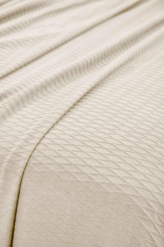 Diamond All-Season Women Cotton Blanket Throw