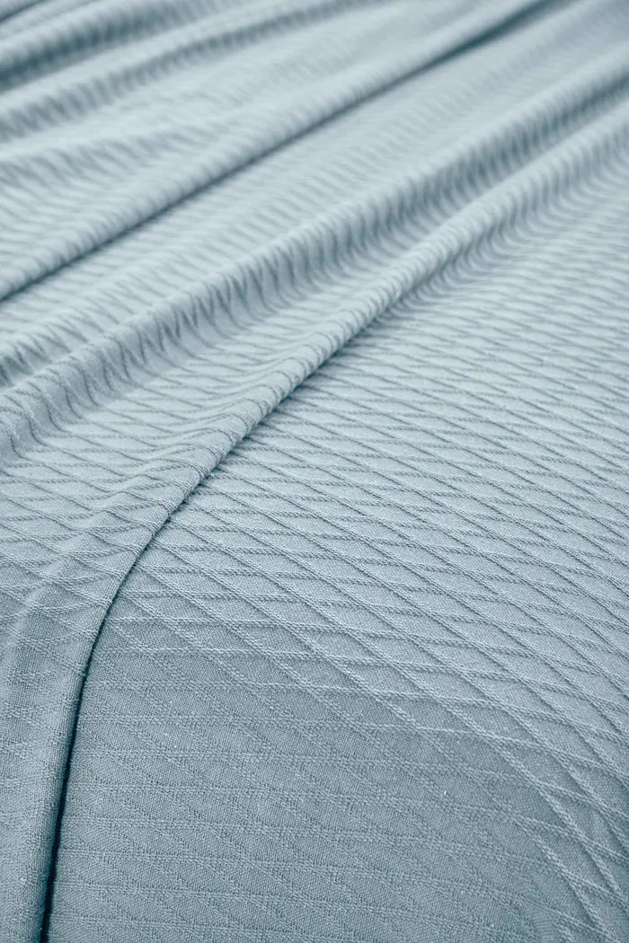 Diamond All-Season Women Cotton Blanket Throw