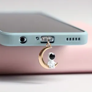 DIY Astronaut Stereo Pendant for Universal Mobile Phone Plug