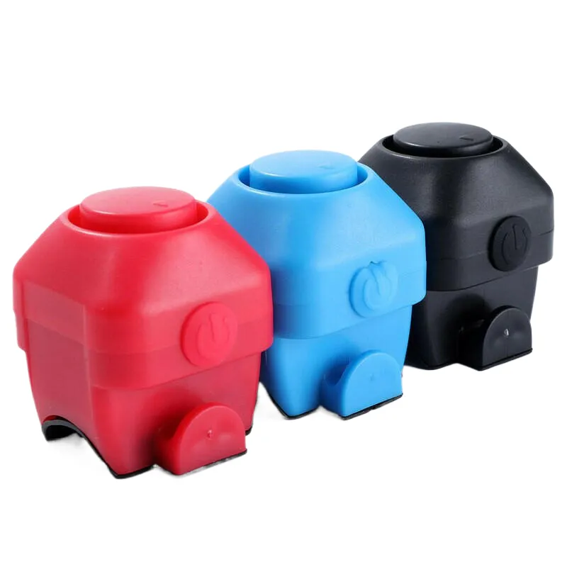 Electric Bicycle Bell 130dB Horn Rainproof MTB Road Bike Handlebar Ring Silica Gel Shell Speaker Cycling Accessories