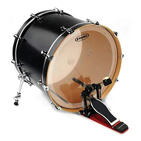 Evans EQ4 Clear Bass Drum Head, 26 Inch