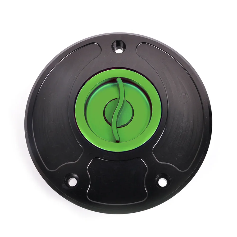 Fit Kawasaki ZX6R ZX6RR Ninja 650R 1/4 Quarter Quick Lock Fuel Cap